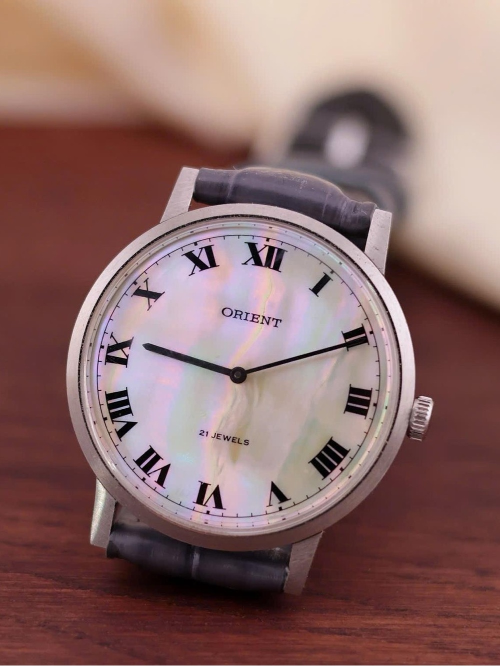 Vintage 1990s Orient I120-18400 Manual-Winding Men’s Watch